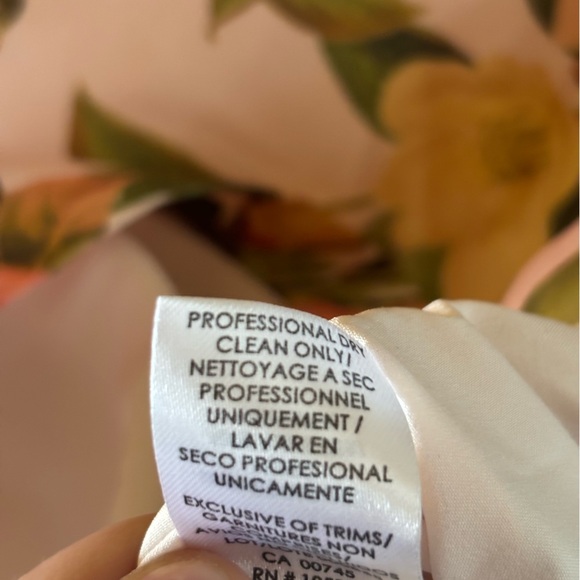 NWT Kay Unger Hyacinth Sleeveless Draped Dress Bridal Multi Blush - Picture 9 of 11